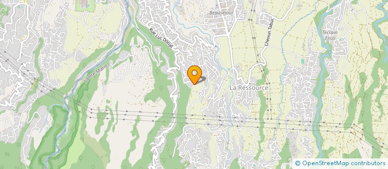 localisation de l'entreprise KAZ DU PARK  SAINTE-MARIE