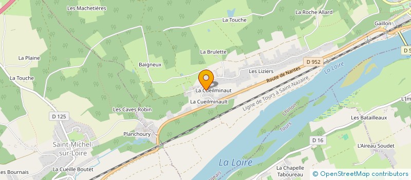 localisation de l'entreprise KAZ EPOK  LANGEAIS