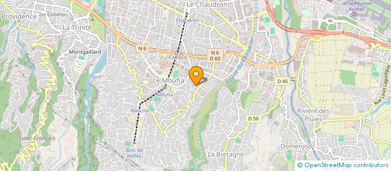 localisation de l'entreprise KAZ'EVASION  SAINT-DENIS