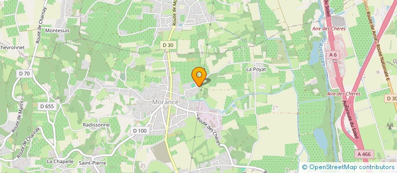 localisation de l'entreprise KAZ GAMBET  MORANCE