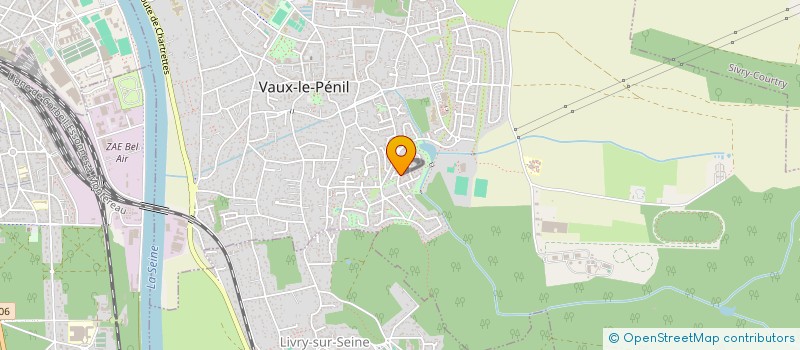 localisation de l'entreprise KAZ HOLDING à VAUX-LE-PENIL