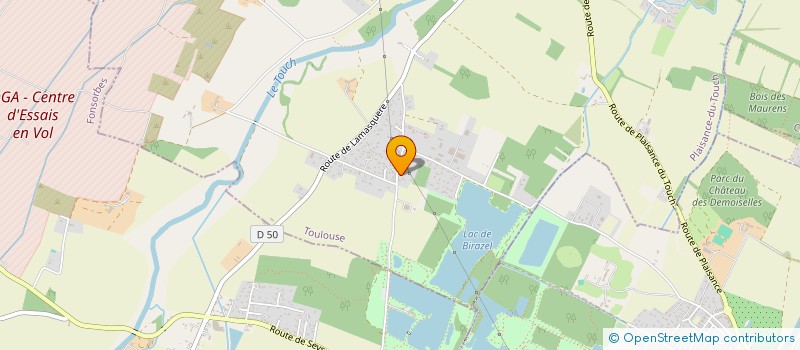 localisation de l'entreprise KAZ-IMMO  PLAISANCE-DU-TOUCH