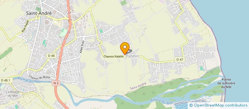 localisation de l'entreprise KAZ INVEST à SAINT-ANDRE