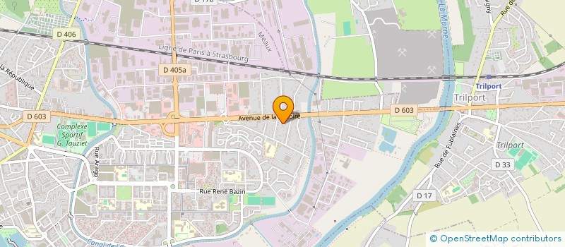 localisation de l'entreprise KAZ'INVEST à MEAUX
