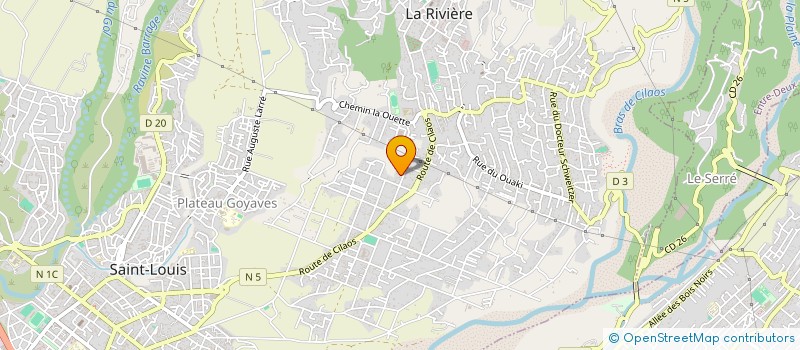 localisation de l'entreprise KAZ KONFORT + à SAINT-LOUIS