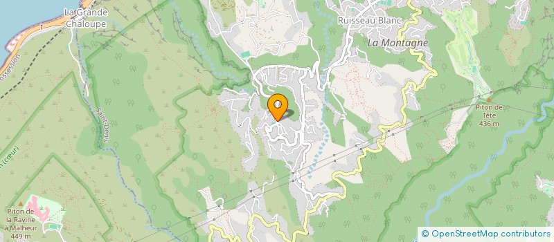 localisation de l'entreprise KAZ SANTE DOMOUNE  SAINT DENIS