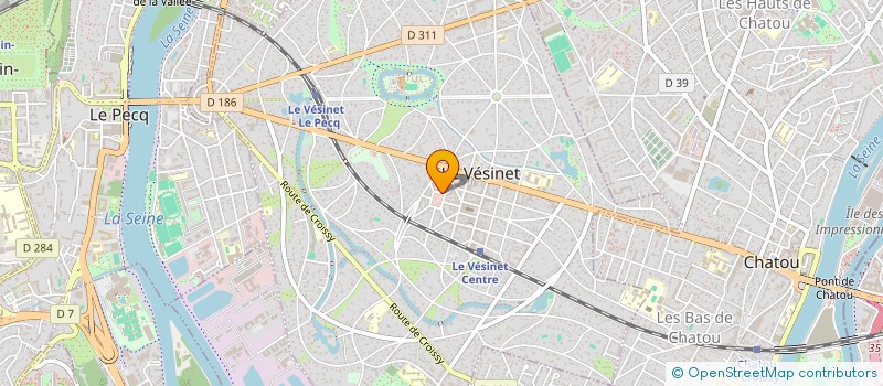 localisation de l'entreprise KAZA  LE VESINET