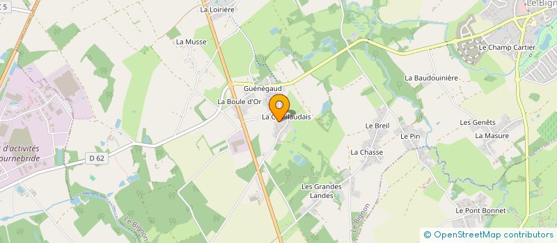 localisation de l'entreprise KAZA  LE BIGNON