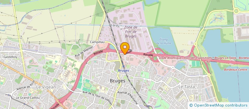 localisation de l'entreprise KAZA DEL SPORTS à BRUGES