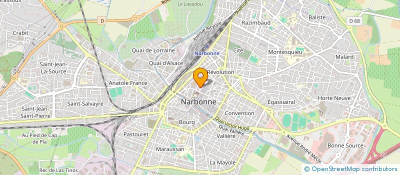 localisation de l'entreprise KAZADAR à NARBONNE