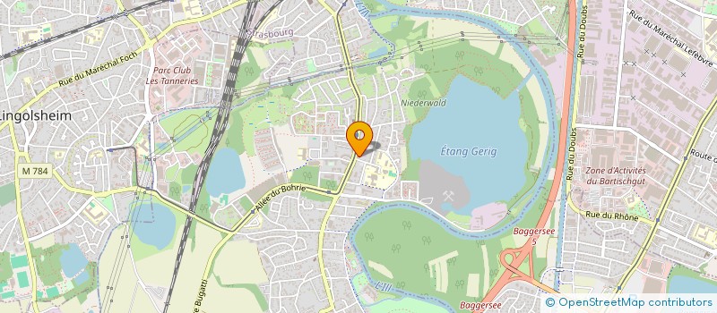 localisation de l'entreprise KAZAEL  OSTWALD