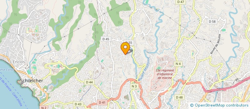 localisation de l'entreprise KAZAJE  FORT-DE-FRANCE