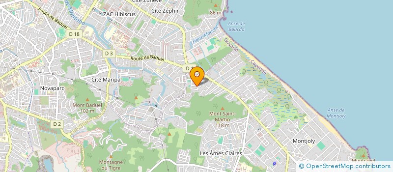 localisation de l'entreprise KAZAL  REMIRE-MONTJOLY