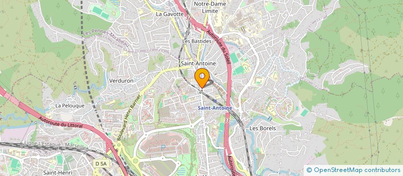 localisation de l'entreprise KAZAN à MARSEILLE