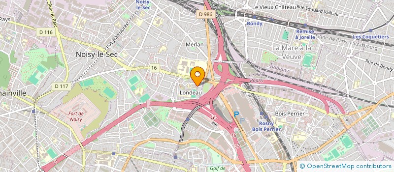 localisation de l'entreprise KAZAN TRANS à NOISY-LE-SEC