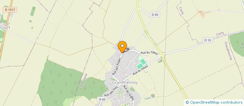 localisation de l'entreprise KAZANKA à GRANDFRESNOY