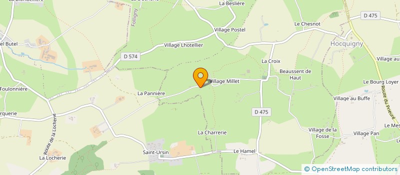 localisation de l'entreprise KAZAR  FOLLIGNY