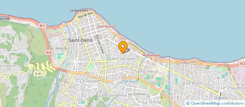 localisation de l'entreprise KAZASHA à SAINT-DENIS