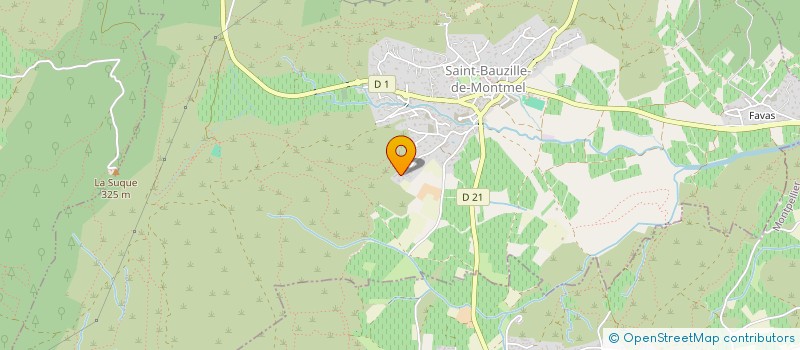 localisation de l'entreprise KAZATRUK à SAINT-BAUZILLE-DE-MONTMEL