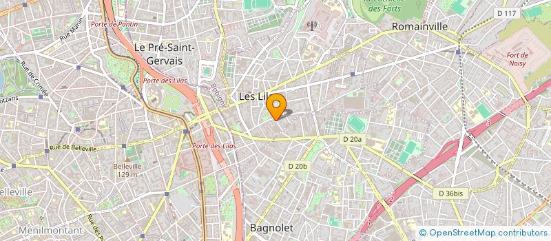 localisation de l'entreprise KAZCAN à LES LILAS