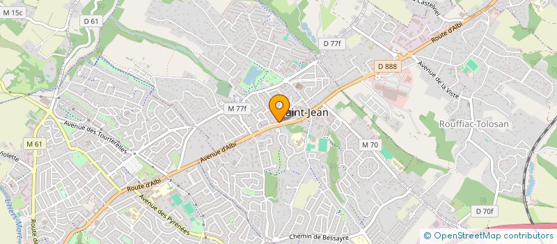 localisation de l'entreprise KAZE  SAINT-JEAN
