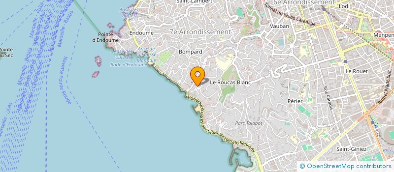 localisation de l'entreprise KAZE  MARSEILLE 7EME