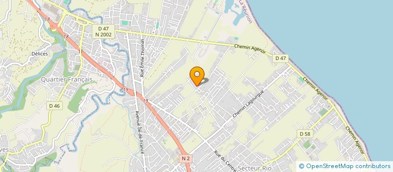 localisation de l'entreprise KAZE CLAIR SERVICES  SAINT-ANDRE