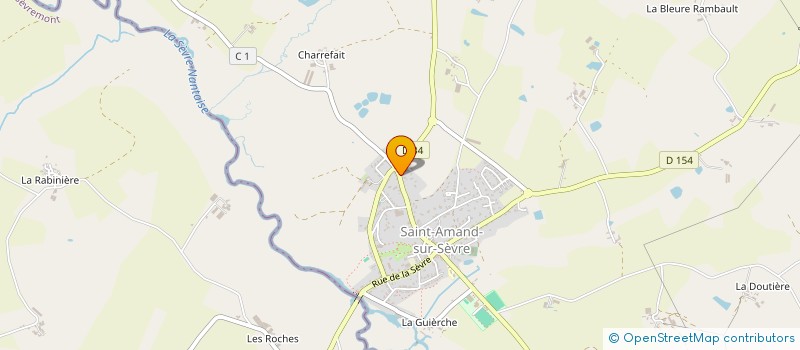 localisation de l'entreprise KAZE GARNIER  SAINT-AMAND-SUR-SEVRE