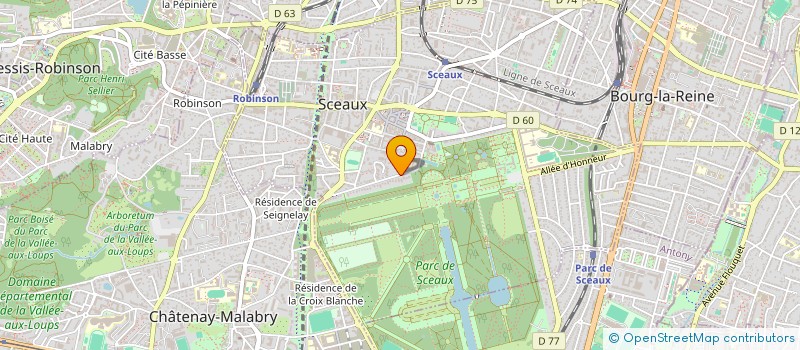 localisation de l'entreprise KAZEN DIGITAL à SCEAUX