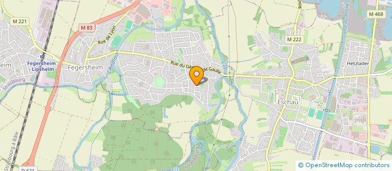 localisation de l'entreprise KAZENPAI  FEGERSHEIM