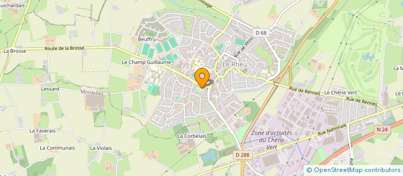 localisation de l'entreprise KAZI TRANS  LE VERGER