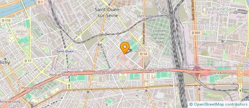 localisation de l'entreprise KAZIK à SAINT-OUEN-SUR-SEINE