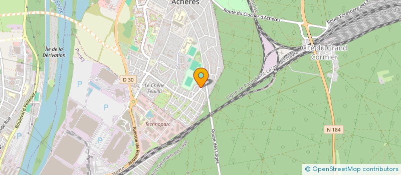 localisation de l'entreprise KAZIMME  ACHERES