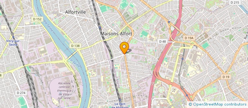 localisation de l'entreprise KAZIOR  MAISONS-ALFORT