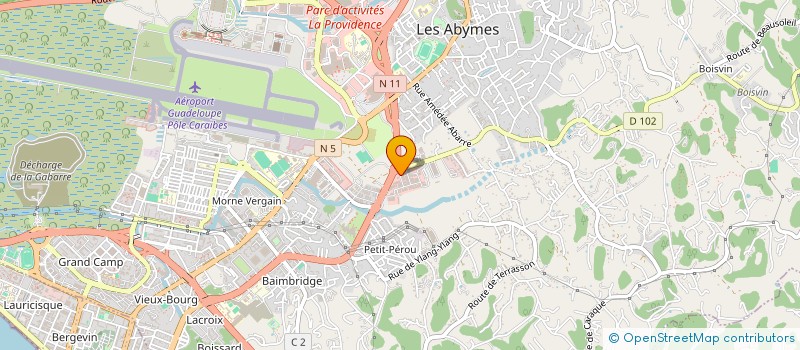 localisation de l'entreprise KAZJARRY à LES ABYMES