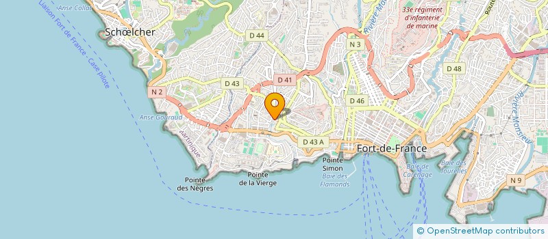 localisation de l'entreprise KAZLAB AND CO  FORT-DE-FRANCE