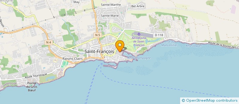 localisation de l'entreprise KAZLOC SERVICES  SAINT-FRANCOIS