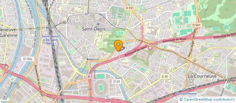 localisation de l'entreprise KAZMY à SAINT-DENIS