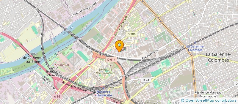 localisation de l'entreprise KAZNIGHT  NANTERRE