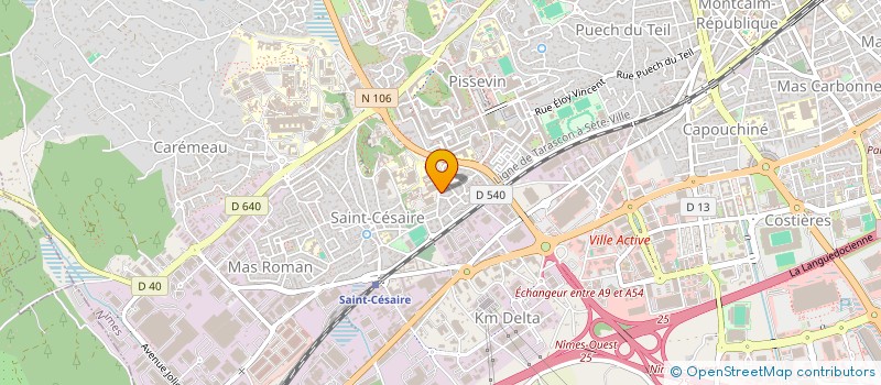 localisation de l'entreprise KAZOAR  NIMES