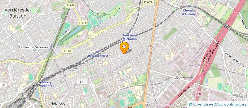 localisation de l'entreprise KAZOKU à ANTONY