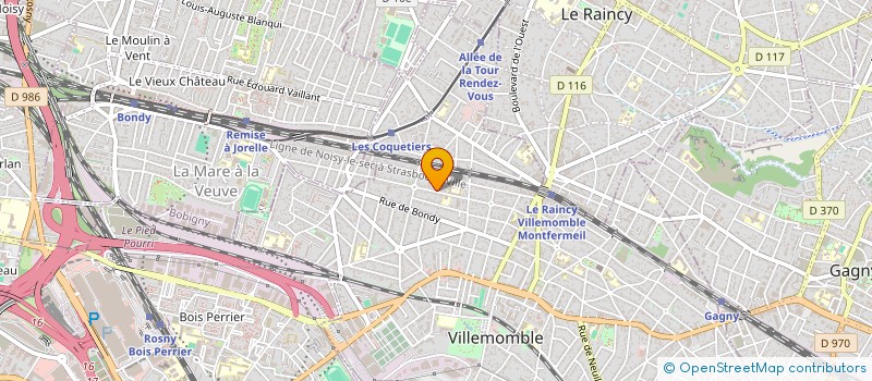 localisation de l'entreprise KAZOKU  VILLEMOMBLE