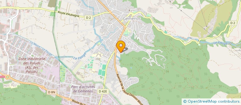 localisation de l'entreprise KAZOKU.LGR  GEMENOS