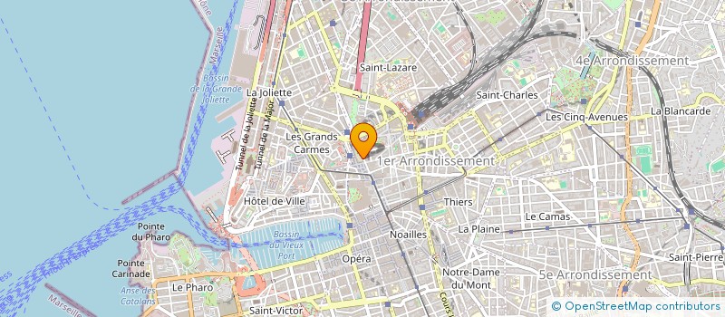 localisation de l'entreprise KAZOULA ET COMPAGNIE à MARSEILLE