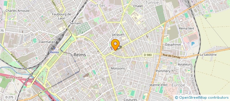 localisation de l'entreprise KAZUBU  REIMS