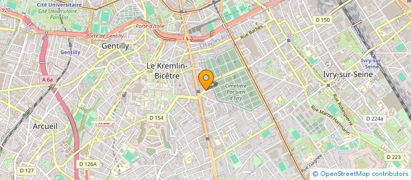 localisation de l'entreprise KB  LE KREMLIN-BICETRE