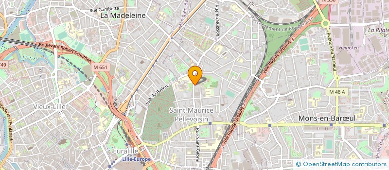 localisation de l'entreprise KB à LILLE