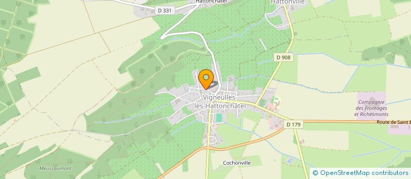 localisation de l'entreprise KB à VIGNEULLES-LES-HATTONCHATEL