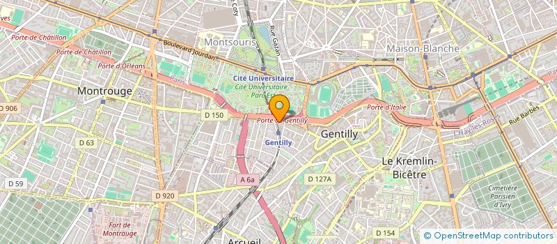 localisation de l'entreprise KB 94 à GENTILLY
