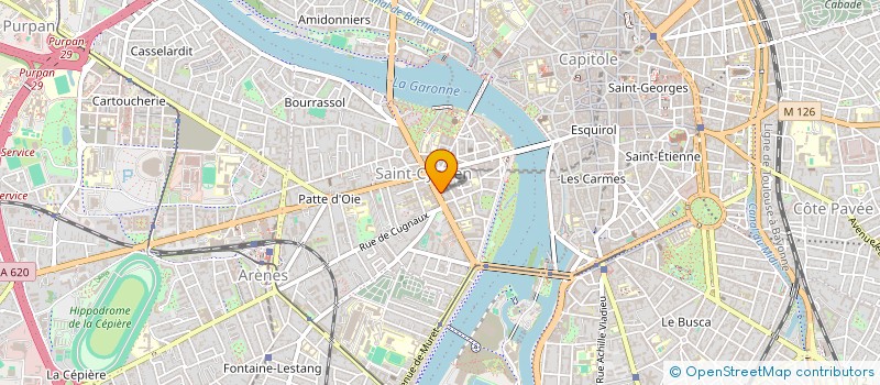 localisation de l'entreprise KB  TOULOUSE